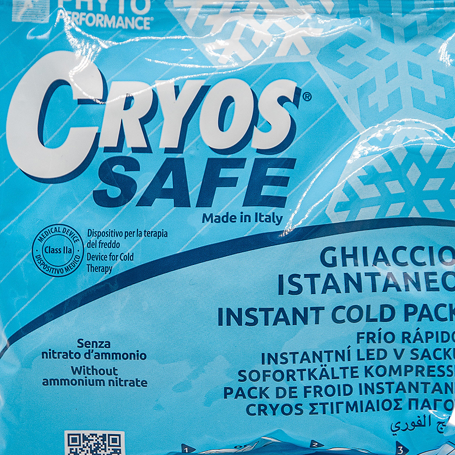 LARGE 24 BUSTE GHIACCIO ISTANTANEO CRYOS SAFE PHYTO PERFORMANCE 